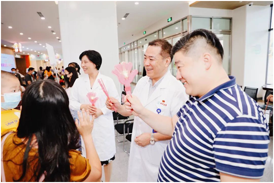 上海新华医院千天计划随访大型活动现场照